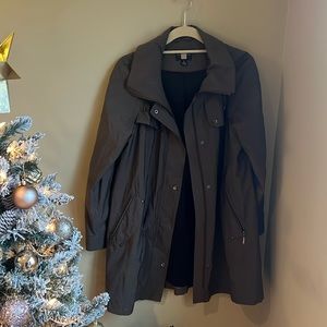 Gallery Green Trench Coat/ Rain Jacket